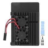 Funda De Aleación De Aluminio Negro Para Para Raspberry Pi