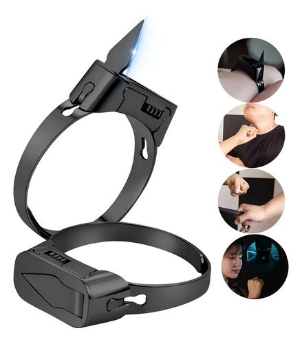 Acero Inoxidable, Defensa Personal, Anillo De Cuchillas