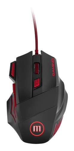 Maxell Mouse Gaming Illuminated Black/red