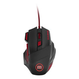 Maxell Mouse Gaming Illuminated Black/red