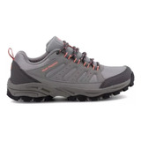 Zapatilla Hush Puppies Loulu Mujer Trekking Gris