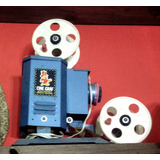 Antiguo Proyector Cine Graf Con Su Caja Original Y Peliculas