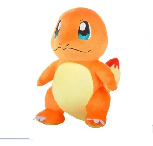 Pelúcia Charmander Pokémon 23cm Antialérgico Pikachu