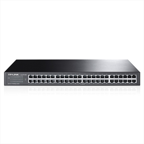 Tp-link, Switch 48 Puertos 10/100 Montaje En Rack, Tl-sf1048