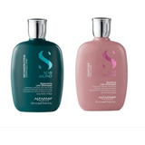 Alfaparf Kit Shampoo Reconstrução + Shampoo Nutrição 250ml