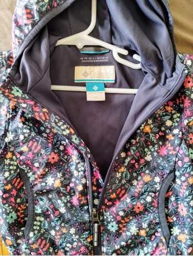 Campera Columbia Para Nena/niña. Rompeviento / Impermeable  