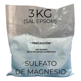 Sulfato De Magnesio O Sal Epsom 3 Kg Uso Externo