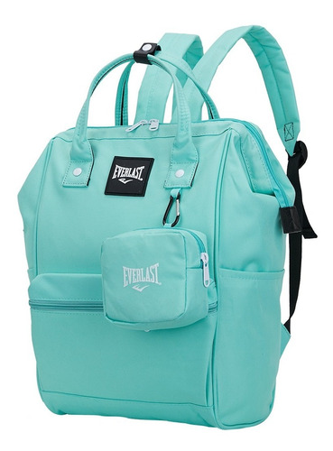 Mochila Cartera Everlast Urbana Original + Monedero Regalo