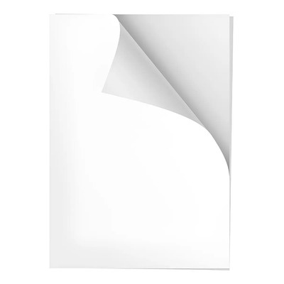 Papel Adhesivo Mate Carta Dimasa Blanco 100 Hojas para Impresión | MercadoLibre