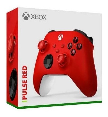 Controle Microsoft Xbox Wireless Series X|s Pulse Red Novo