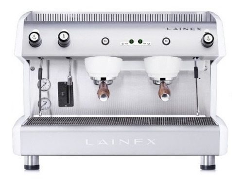 Maquina De Cafe Cafetera Lainex Electrica 2 Grupos Teclas