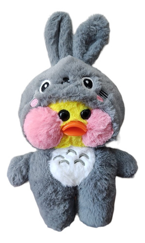 Peluche Pato Lalafanfan Con Disfraz Suave Duck Hermosos X1