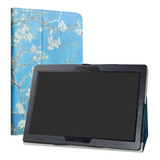 Estuche Lenovo Smart Tab P10 / M10, Liushan Pu Funda Cuero /