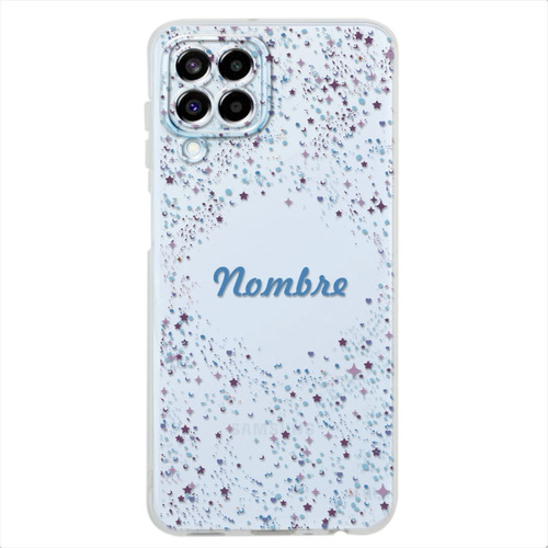 Funda Para Samsung Galaxy Estrellas Personalizada Con Nombre