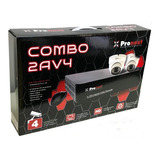 Kit Combo Dvr 2 Camaras De Seguridad Pronext 2av4