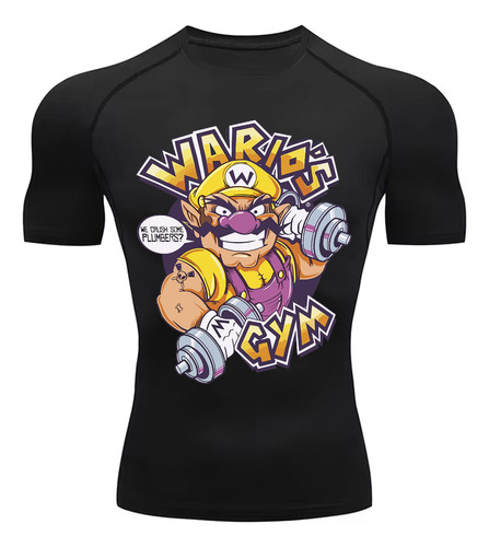 Camisa Compressão Termica Warios Gym Anger