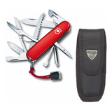 Paquete Navaja Victorinox Fieldmaster Funda Y Cordon 1.4713