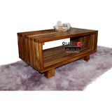 Mesa Auxiliar De Madera De Sala 50x70cm Mesa De Centro