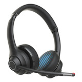 Auriculares Sonidolab Vibe Oficina Inalambricos Bluetooth Color Negro