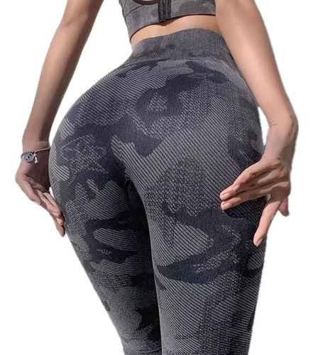 Leggins Lycra Deportivo Gym Mallas Moda Camuflaje Y0011 Gyk