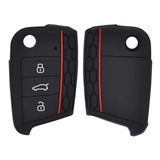 Funda Protector Llave 3 Botones Vw Mk7 Jetta Golf A7 Tiguan