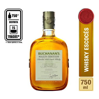 Whisky Buchanans Malts Edition 750 Ml | MercadoLibre