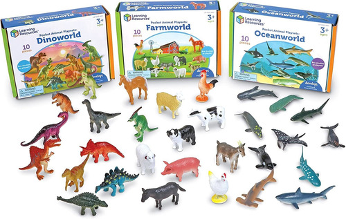 Learning Resources Juegos De Animales De Bolsillo, Juego Ima