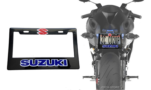 Porta Placa Moto Suzuki Strom Gsx Gixxer Dr Boulevard