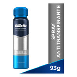 Gillette Desodorante Antitranspirante En Aerosol Training Da