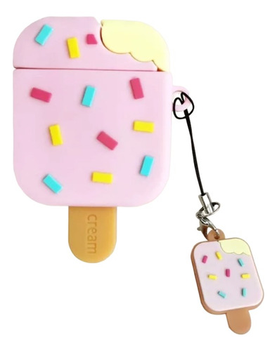 Funda Para AirPods Paleta Helado Kawaii Colgante 1/2/pro/3