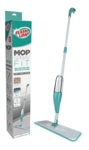 Spray Fit Mop Flash Limp Rodo Com Microfibra Reservatorio