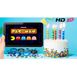 Vídeo Invitación Cumpleaños  Pacman Efectos 3d Hd