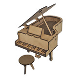 Rompecabezas Piano De Cola Madera Musica Puzzle 3d Wa00109