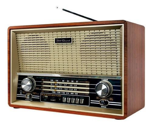 Radio Retro Parlante Bluetooth Grund 1940´s Mlab - 8733