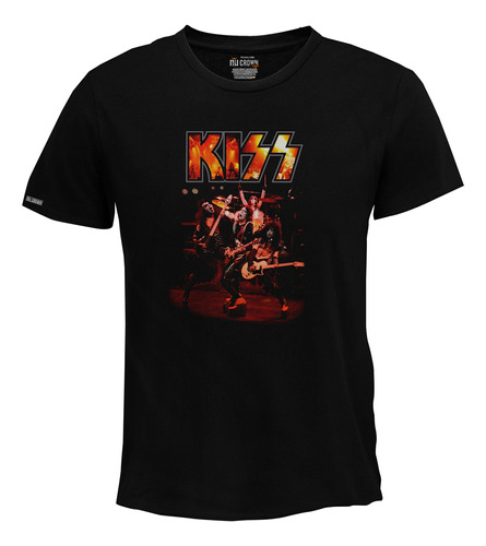 Camiseta Hombre Kiss Rock Metal Banda Bto2