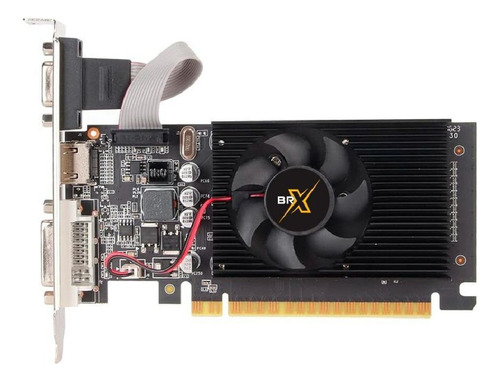 Placa De Video Gpu Brx Geforce Gt 610 2gb Ddr3 Hdmi-vga-dvi