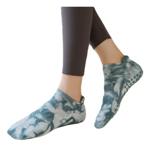 Calcetines Para Yoga Pilates Antiderrapantes Deslavados