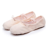 Zapatillas De Ballet Para Niñas, De Lona, De Yoga Para Bebés