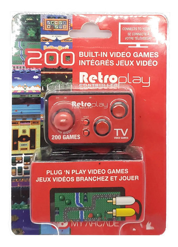 Retro Plug N Play Vídeo Game 200 Jogo Original Dreamgear