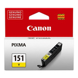 Canon Cartucho De Tinta Cli-151 Y Yellow