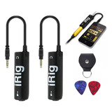 Irig Interface De Audio Accesorios Guitarra Convertidor 2pc