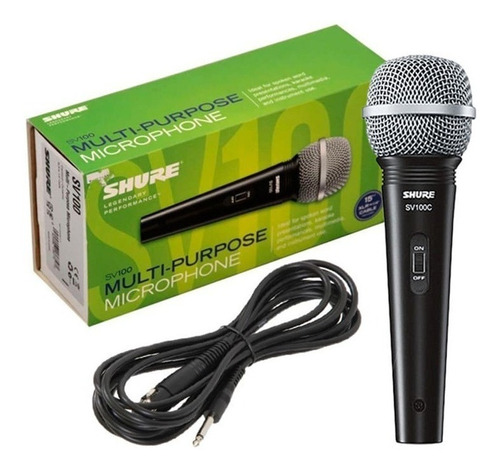 Micrófono Vocal Karaoke Shure Sv100 Garantia / Abregoaudio