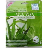 Mascarilla Facial Aloe Vera Limpieza Y Nutrición  