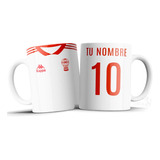 Taza Personalizada Huracán Con Nombre P/regalo Camiseta