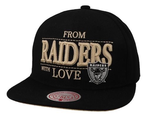 With Love Snapback Oakland Raiders