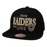 With Love Snapback Oakland Raiders