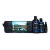 Kit Shampoo Balm Óleo De Barba Necessaire Viking Oslo