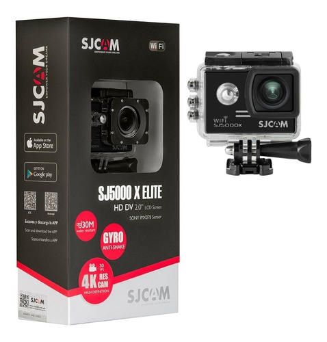 Cámara Deportiva Sjcam Sj5000x 4k Wifi Gyro Estabilizador