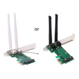 Tarjeta Inalámbrica Wifi Mini Pci-e Express A Pci-e Adaptado