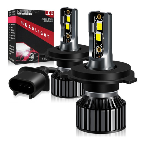 H4 9007 H13 Kit Focos De Led Luz Alta Y Baja 16000lm Csp